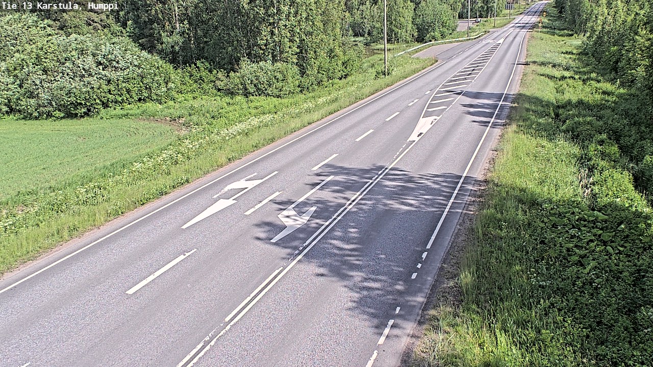 Weather Camera Image Road 13 Karstula, Humppi, Karstula, Keski-Suomi