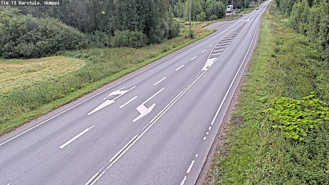 Weather Camera Image Road 13 Karstula, Humppi, Karstula, Keski-Suomi