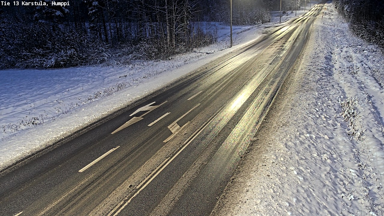 Weather Camera Image Väg 13 Karstula, Humppi, Karstula, Keski-Suomi
