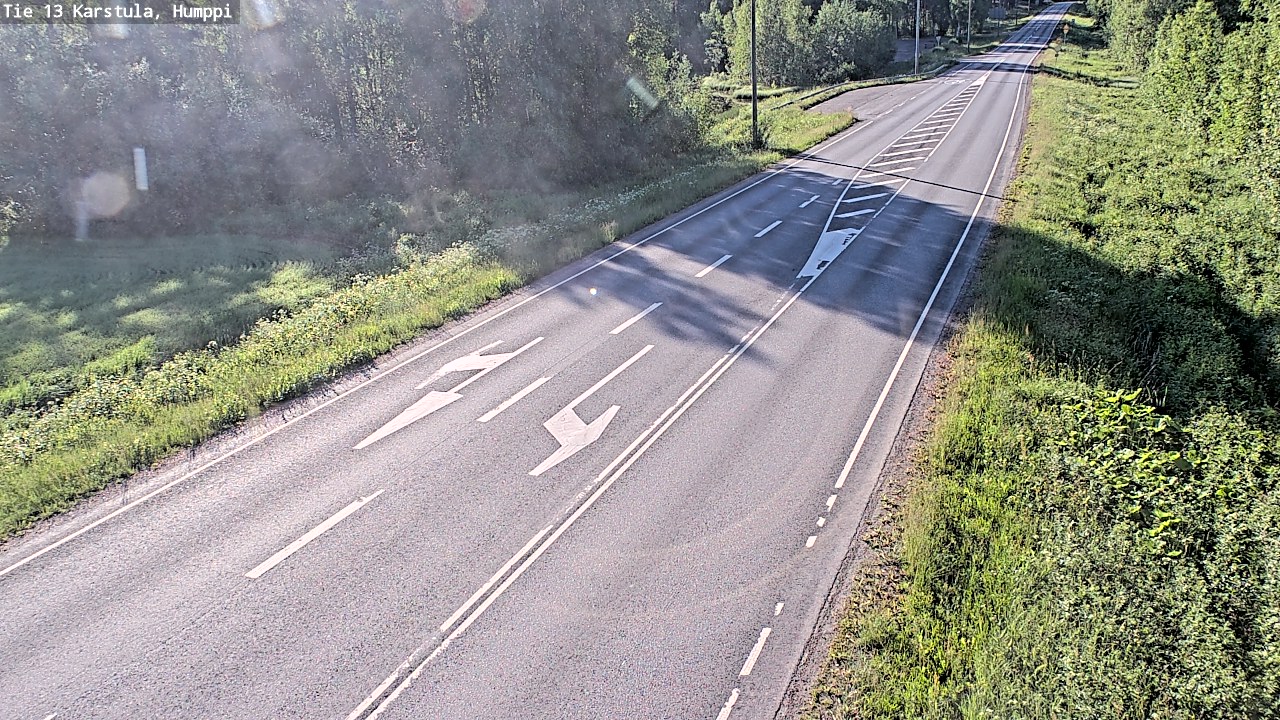 Weather Camera Image Road 13 Karstula, Humppi, Karstula, Keski-Suomi