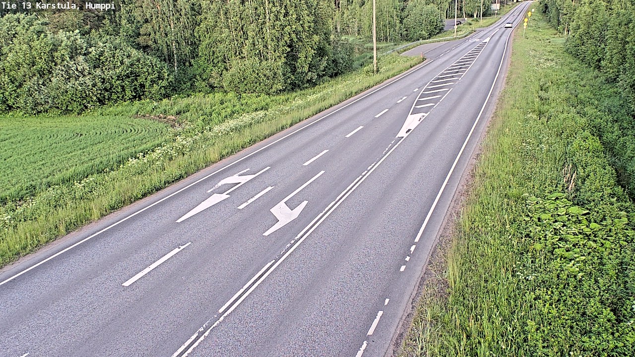 Weather Camera Image Road 13 Karstula, Humppi, Karstula, Keski-Suomi