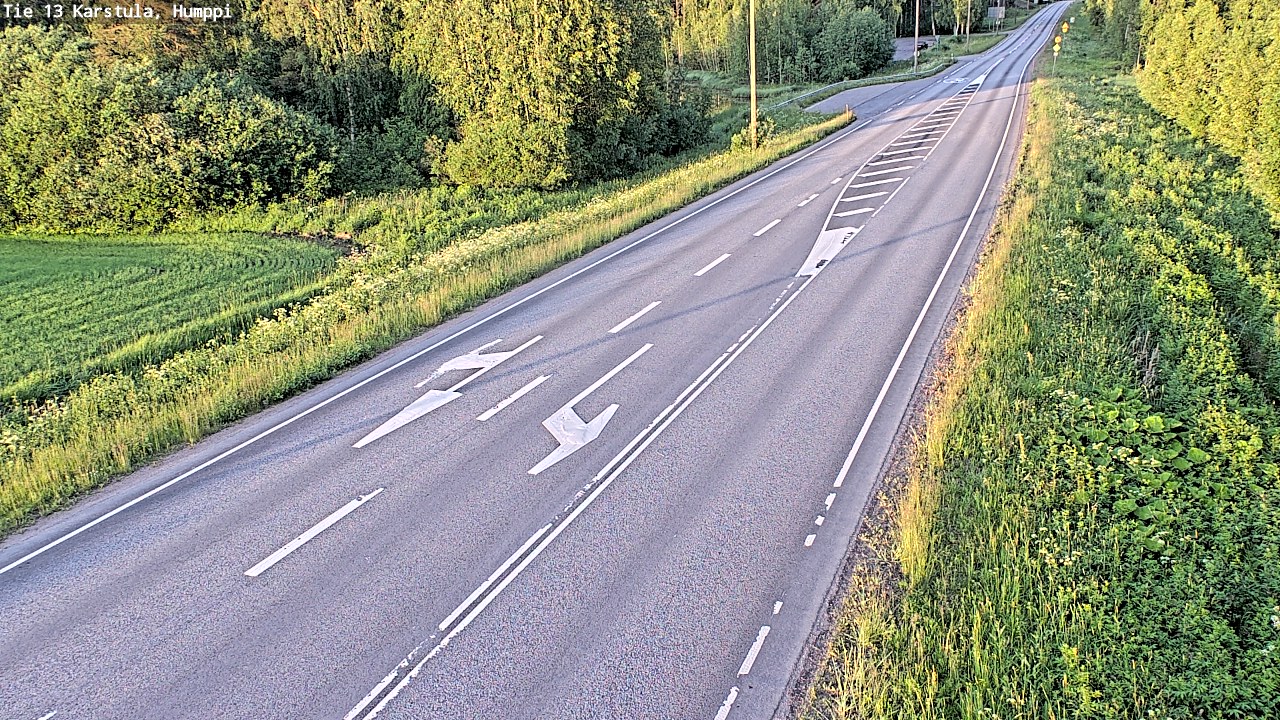 Weather Camera Image Road 13 Karstula, Humppi, Karstula, Keski-Suomi