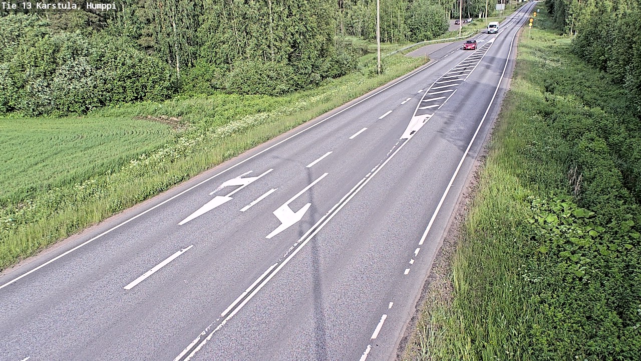 Weather Camera Image Road 13 Karstula, Humppi, Karstula, Keski-Suomi