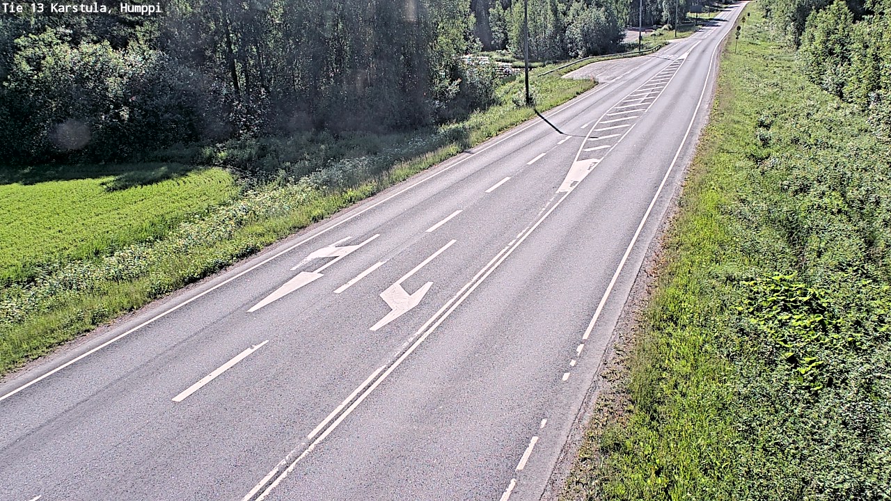 Weather Camera Image Road 13 Karstula, Humppi, Karstula, Keski-Suomi