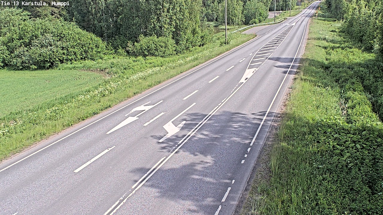 Weather Camera Image Road 13 Karstula, Humppi, Karstula, Keski-Suomi