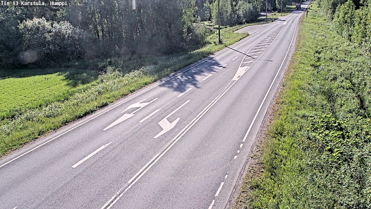 Weather Camera Image Road 13 Karstula, Humppi, Karstula, Keski-Suomi