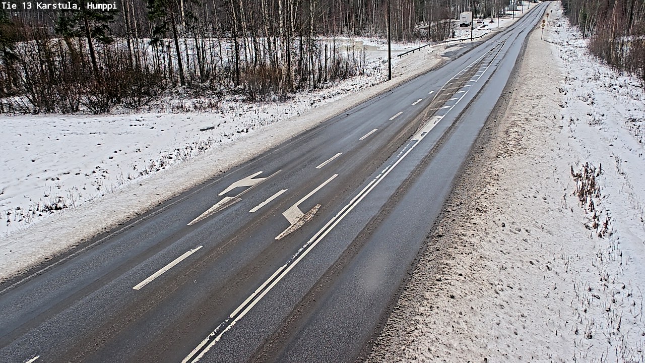 Weather Camera Image Road 13 Karstula, Humppi, Karstula, Keski-Suomi