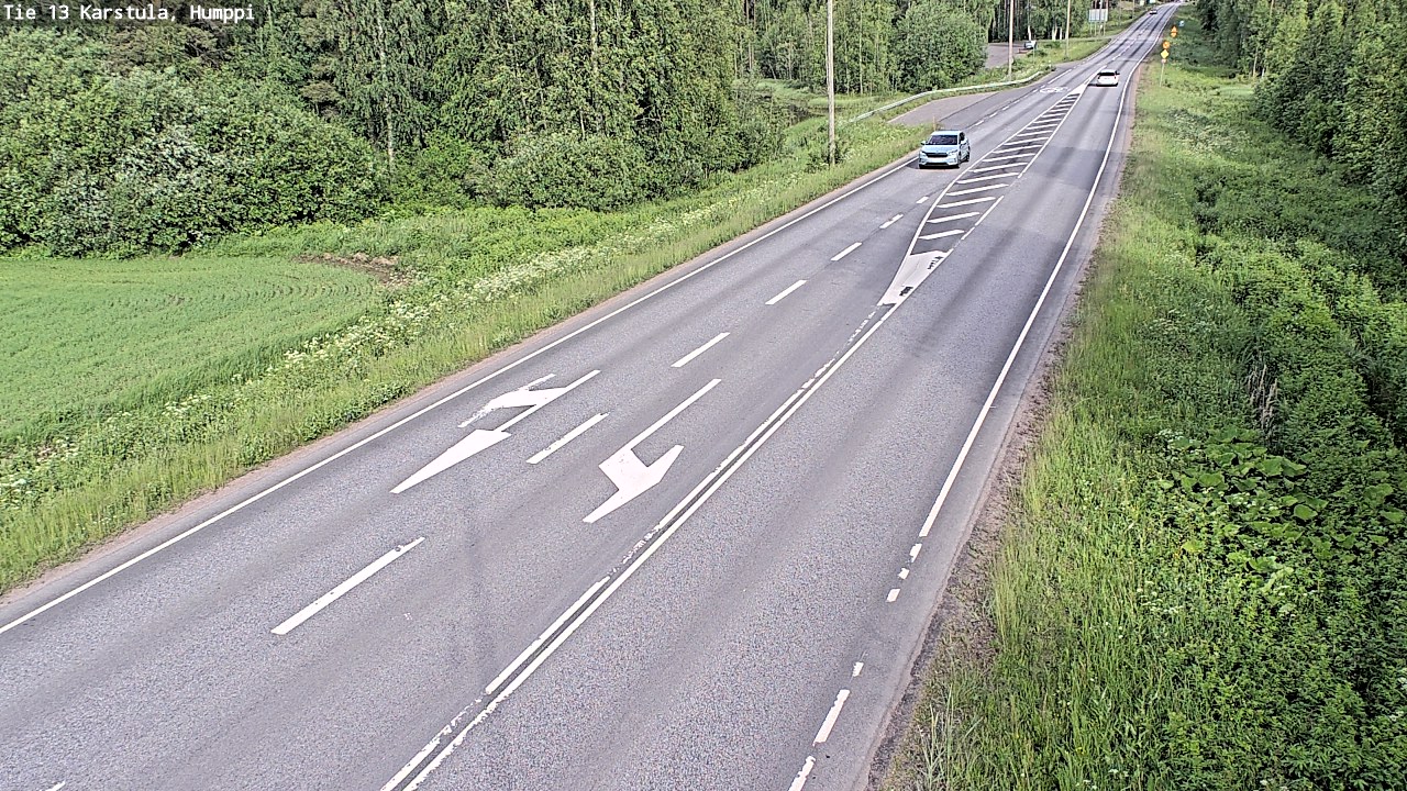 Weather Camera Image Road 13 Karstula, Humppi, Karstula, Keski-Suomi