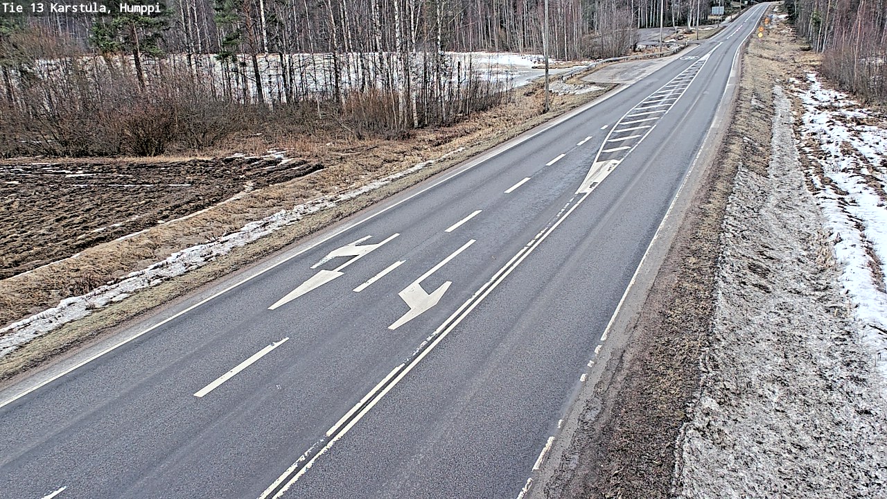 Weather Camera Image Road 13 Karstula, Humppi, Karstula, Keski-Suomi