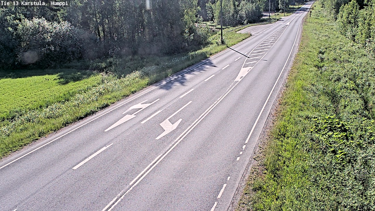 Weather Camera Image Road 13 Karstula, Humppi, Karstula, Keski-Suomi
