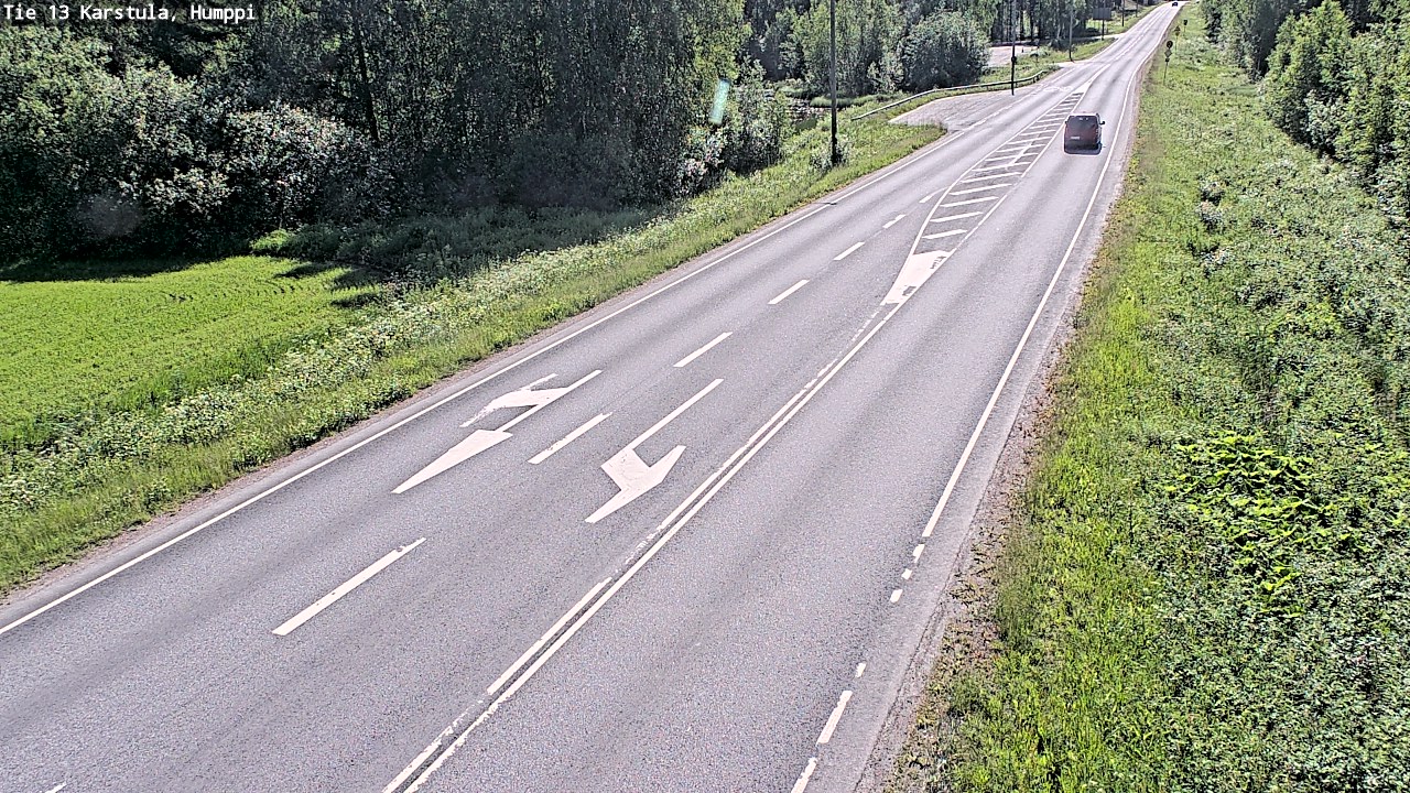 Weather Camera Image Road 13 Karstula, Humppi, Karstula, Keski-Suomi