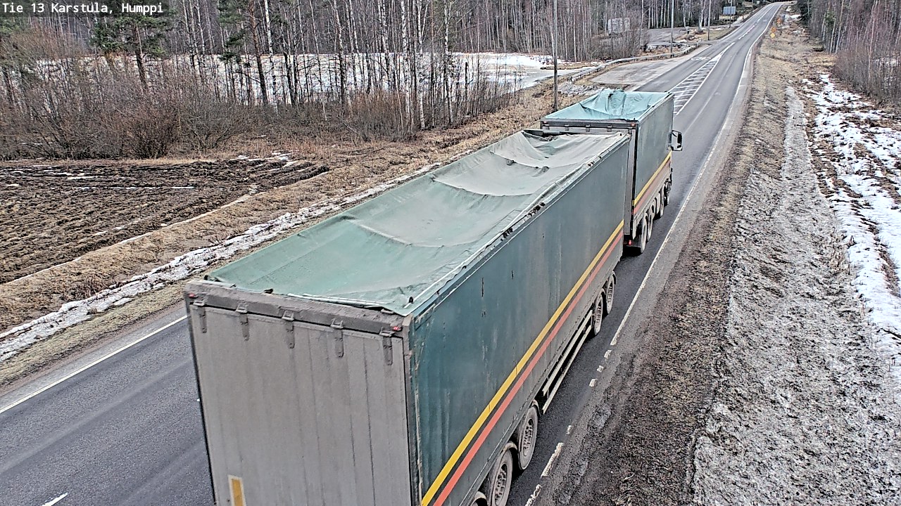 Weather Camera Image Road 13 Karstula, Humppi, Karstula, Keski-Suomi