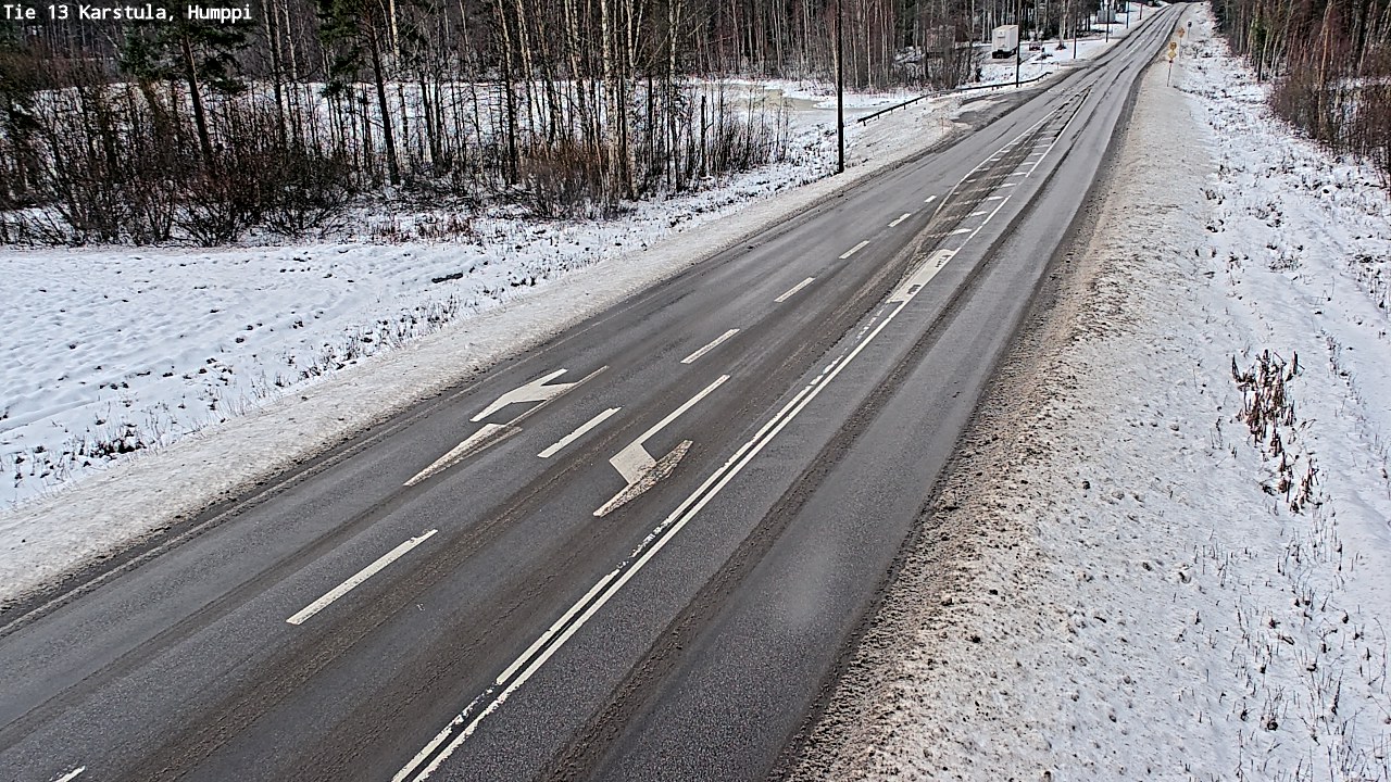 Weather Camera Image Road 13 Karstula, Humppi, Karstula, Keski-Suomi