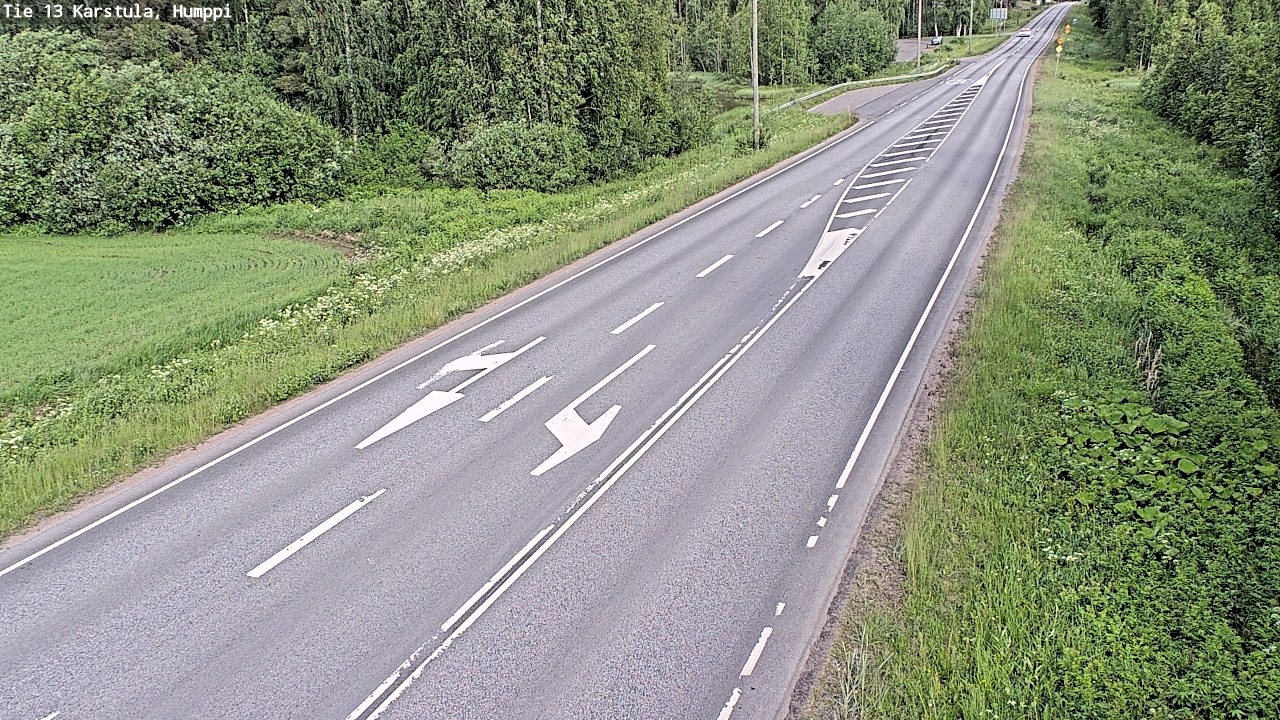 Weather Camera Image Road 13 Karstula, Humppi, Karstula, Keski-Suomi