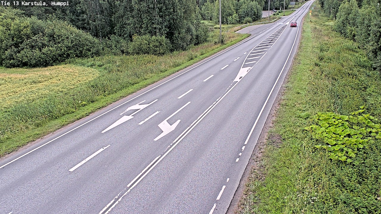 Weather Camera Image Road 13 Karstula, Humppi, Karstula, Keski-Suomi