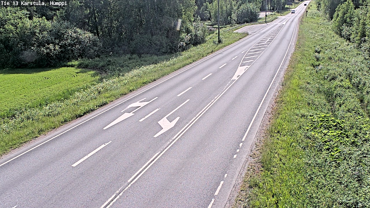 Weather Camera Image Road 13 Karstula, Humppi, Karstula, Keski-Suomi