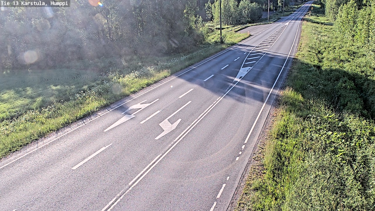 Weather Camera Image Road 13 Karstula, Humppi, Karstula, Keski-Suomi
