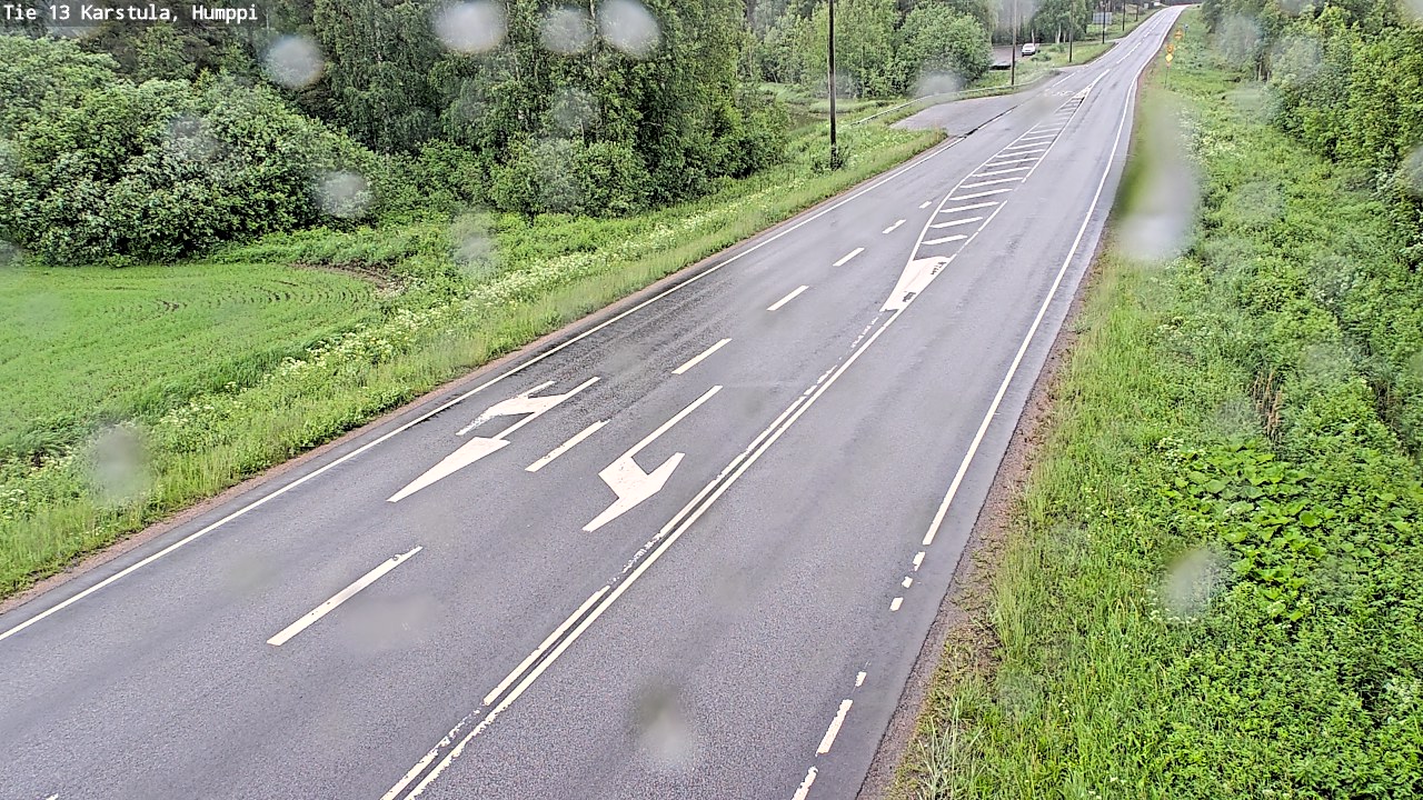 Weather Camera Image Road 13 Karstula, Humppi, Karstula, Keski-Suomi