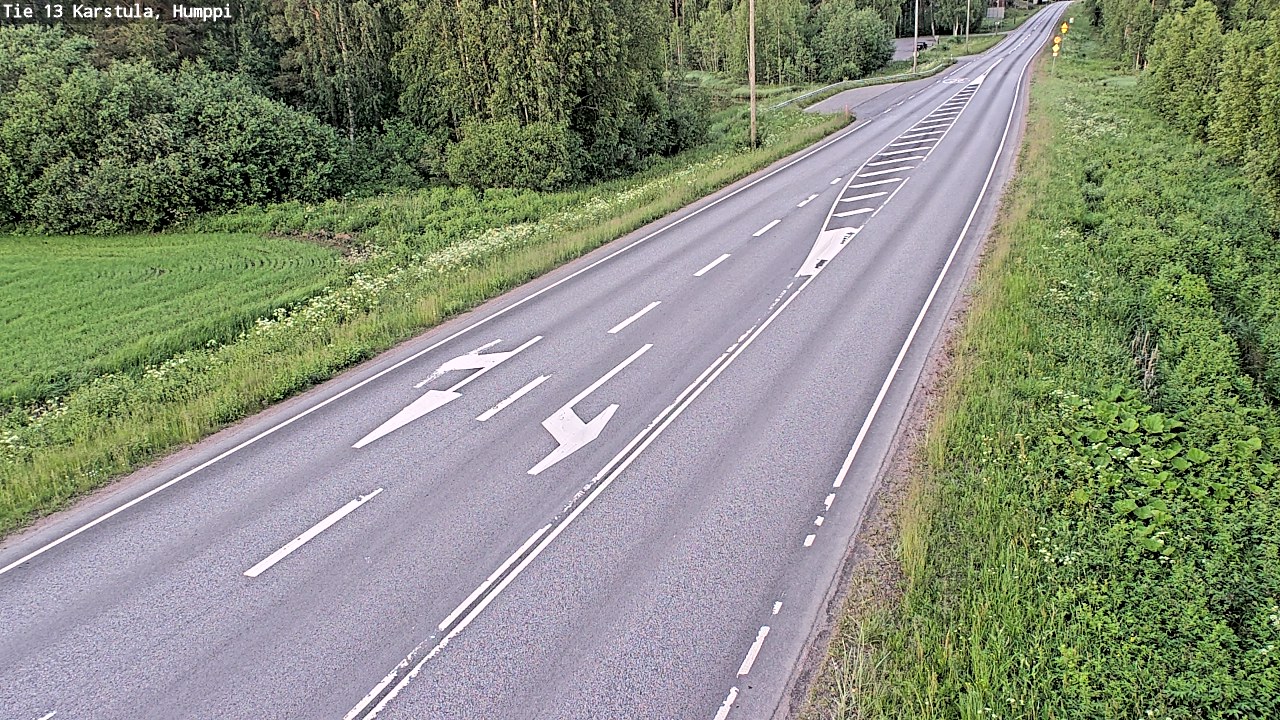 Weather Camera Image Road 13 Karstula, Humppi, Karstula, Keski-Suomi