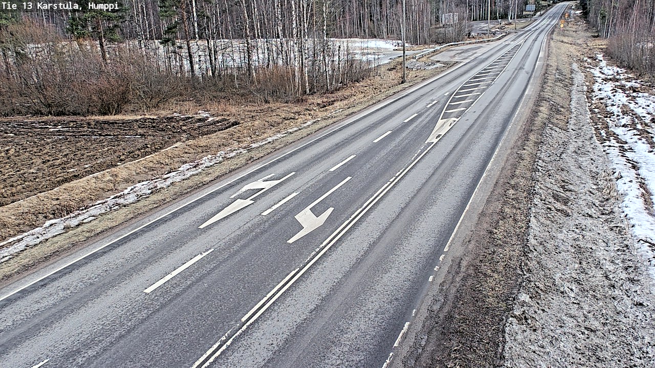 Weather Camera Image Road 13 Karstula, Humppi, Karstula, Keski-Suomi
