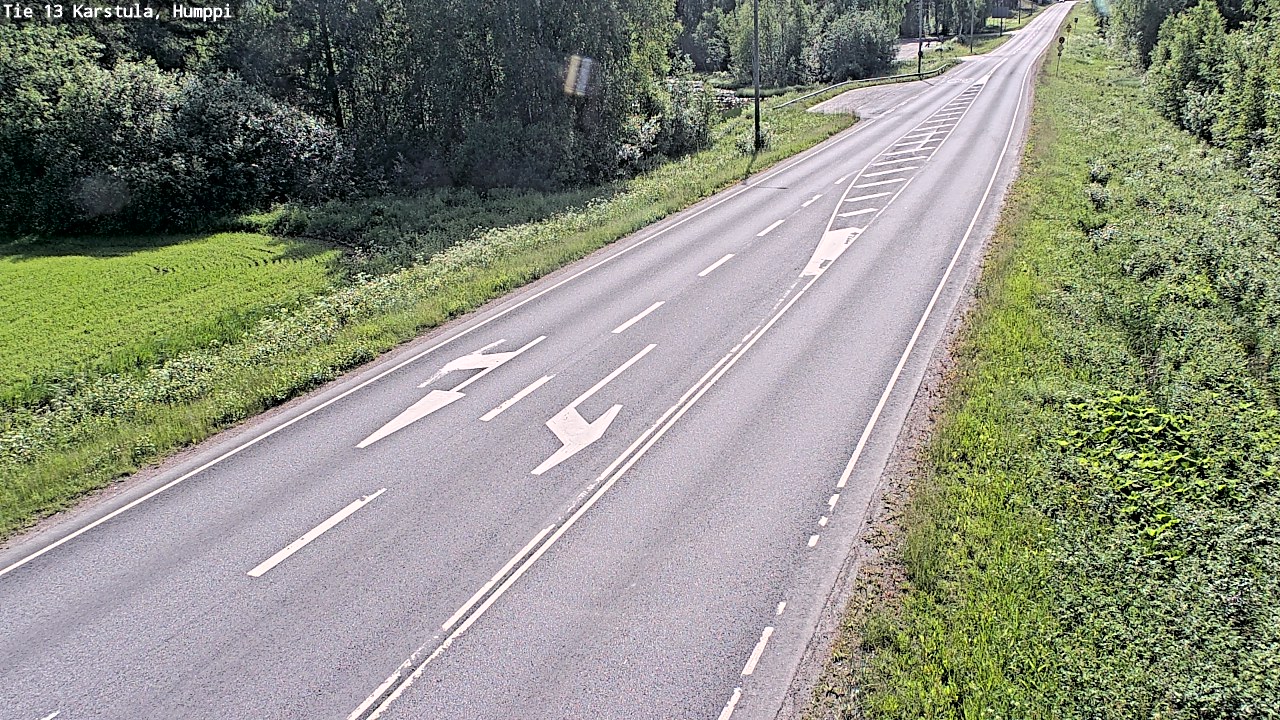 Weather Camera Image Road 13 Karstula, Humppi, Karstula, Keski-Suomi