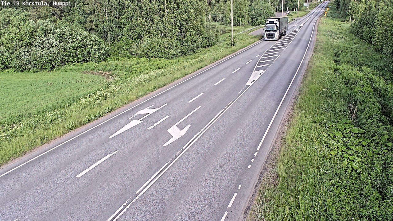 Weather Camera Image Road 13 Karstula, Humppi, Karstula, Keski-Suomi