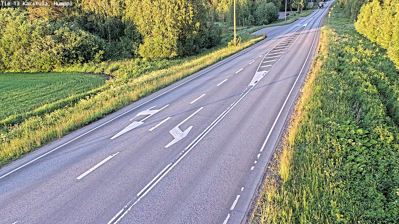 Weather Camera Image Road 13 Karstula, Humppi, Karstula, Keski-Suomi
