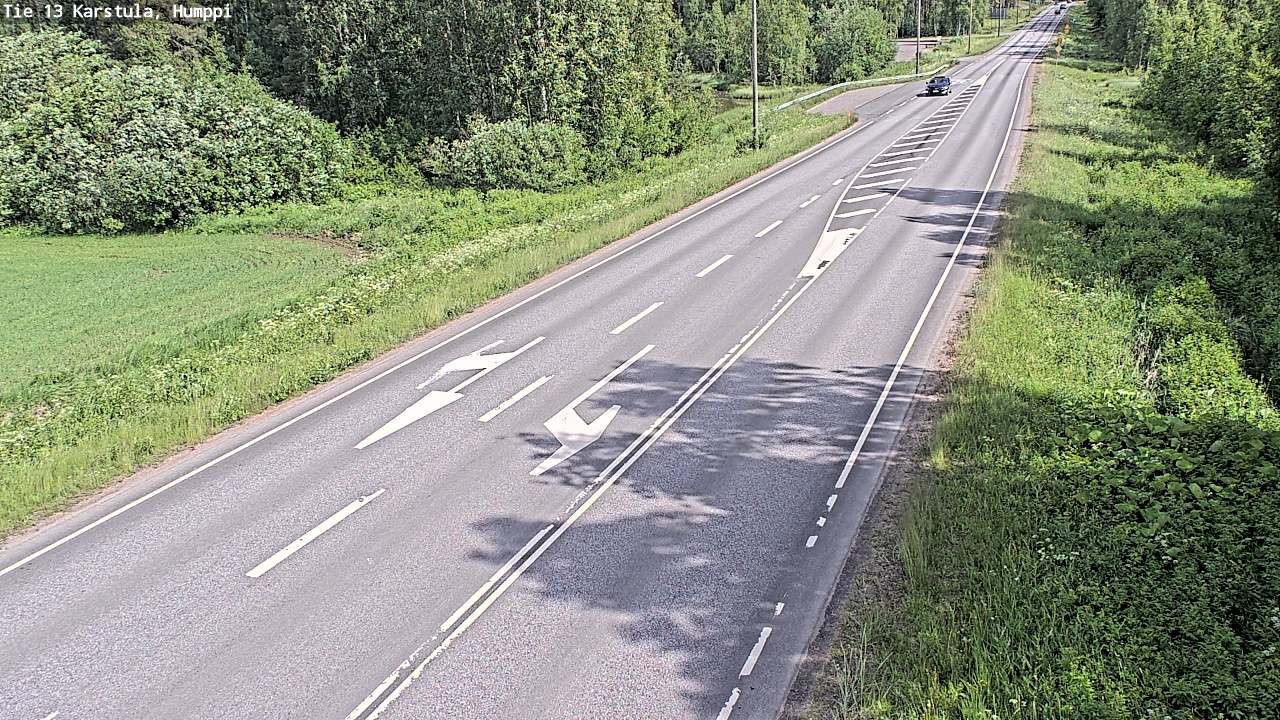 Weather Camera Image Road 13 Karstula, Humppi, Karstula, Keski-Suomi
