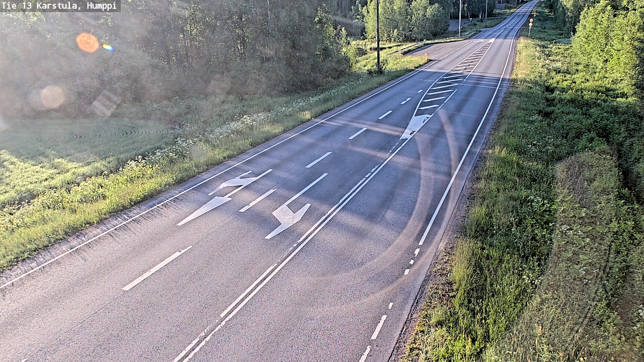 Weather Camera Image Road 13 Karstula, Humppi, Karstula, Keski-Suomi