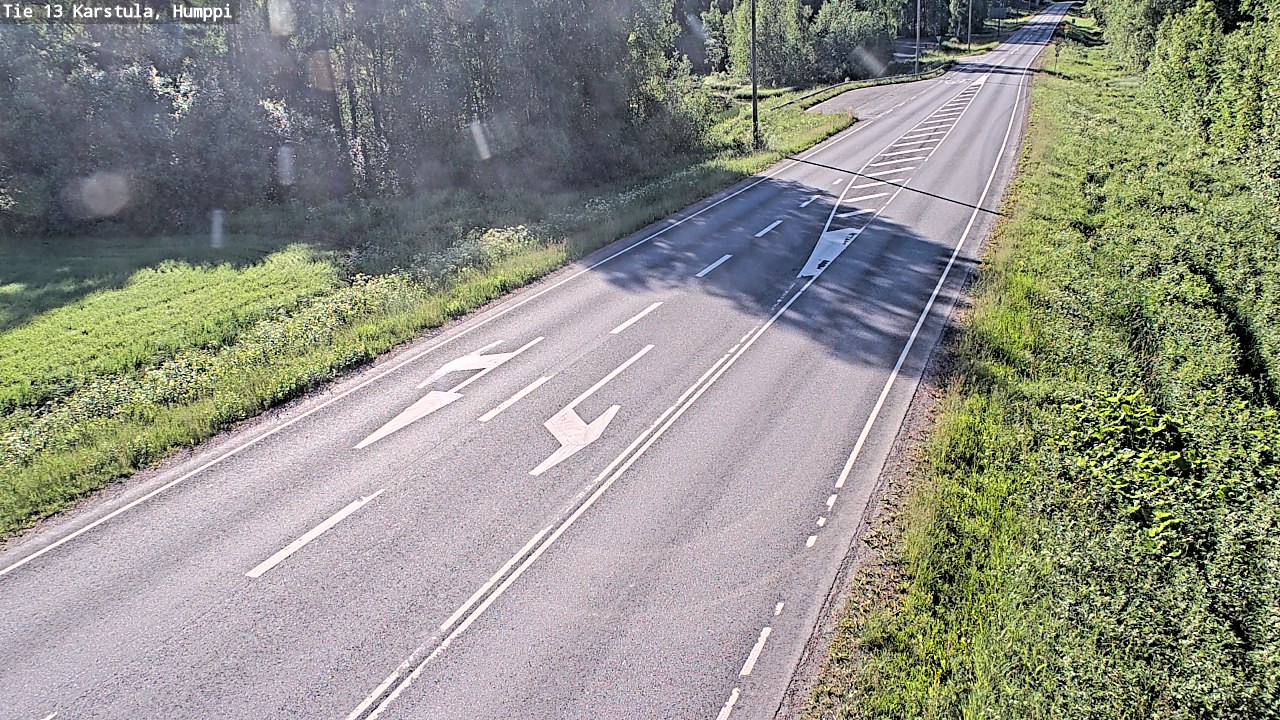Weather Camera Image Road 13 Karstula, Humppi, Karstula, Keski-Suomi