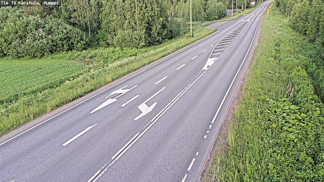 Weather Camera Image Road 13 Karstula, Humppi, Karstula, Keski-Suomi