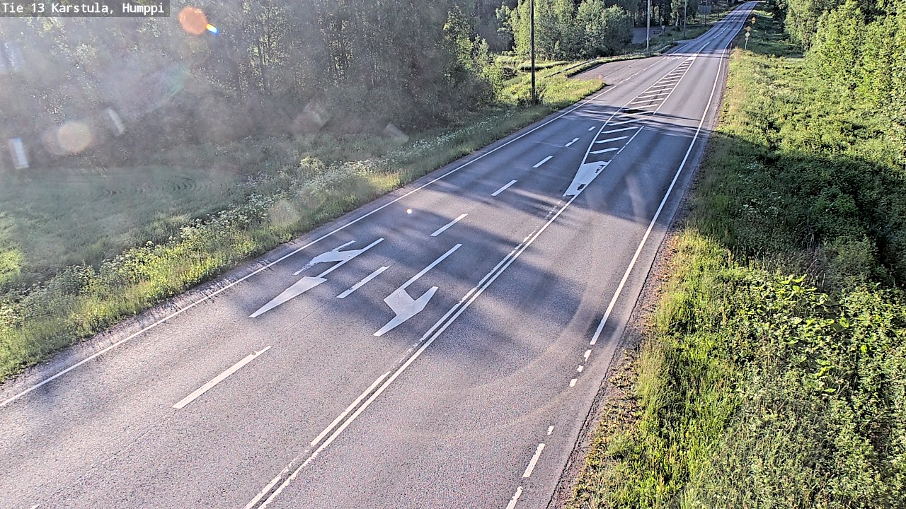 Weather Camera Image Road 13 Karstula, Humppi, Karstula, Keski-Suomi