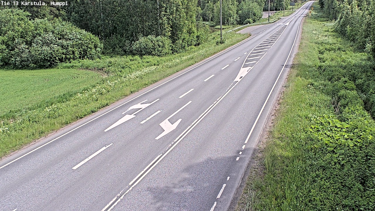 Weather Camera Image Road 13 Karstula, Humppi, Karstula, Keski-Suomi