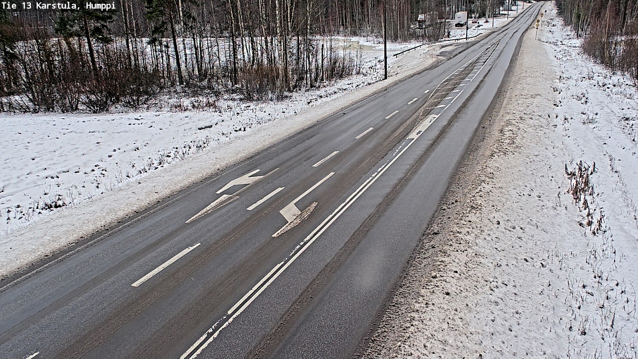 Weather Camera Image Road 13 Karstula, Humppi, Karstula, Keski-Suomi