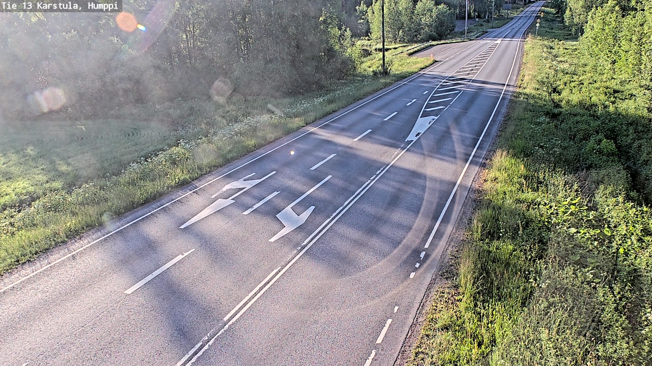 Weather Camera Image Road 13 Karstula, Humppi, Karstula, Keski-Suomi