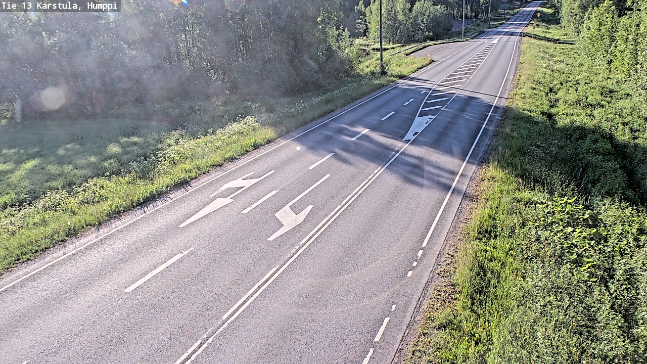 Weather Camera Image Road 13 Karstula, Humppi, Karstula, Keski-Suomi