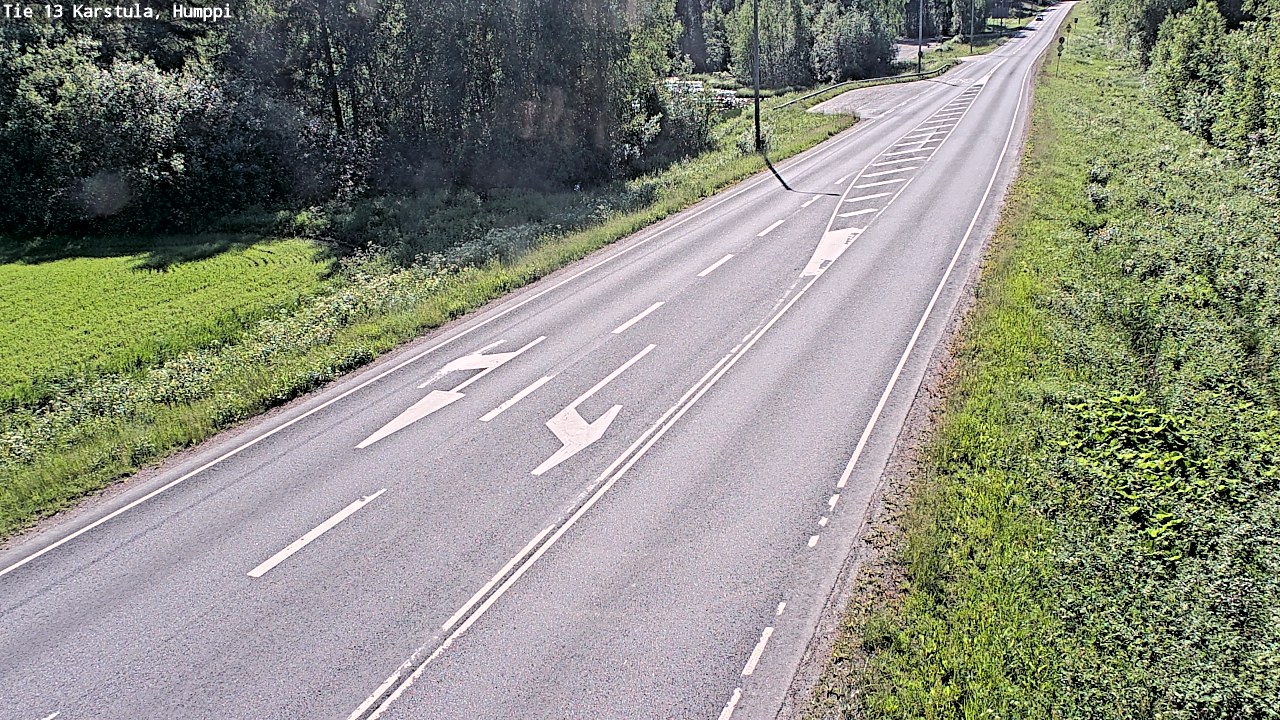 Weather Camera Image Road 13 Karstula, Humppi, Karstula, Keski-Suomi