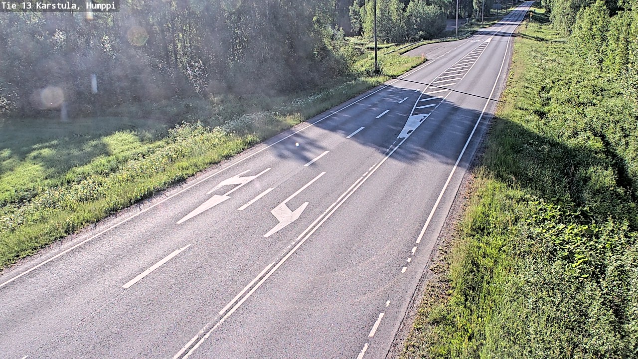 Weather Camera Image Road 13 Karstula, Humppi, Karstula, Keski-Suomi