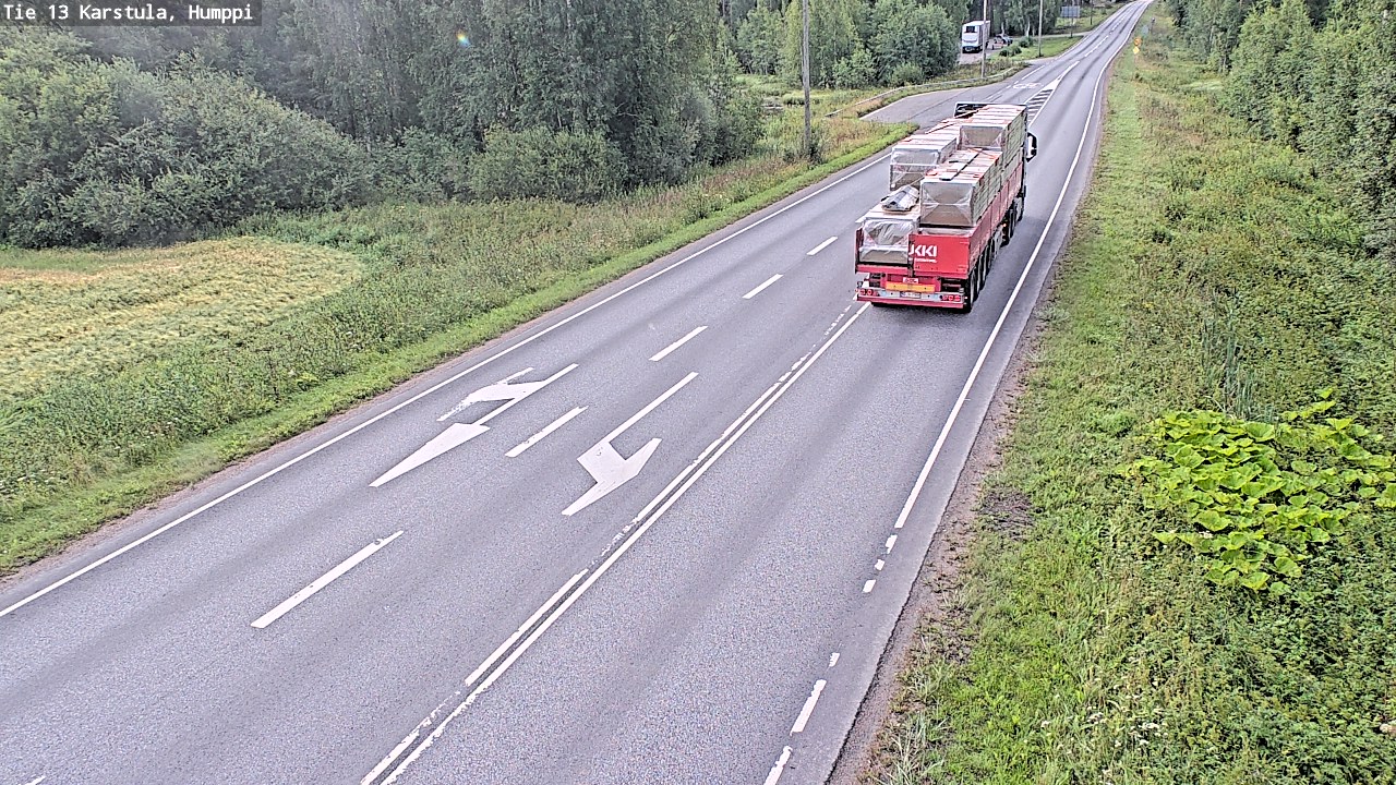 Weather Camera Image Road 13 Karstula, Humppi, Karstula, Keski-Suomi