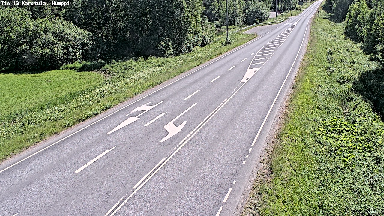 Weather Camera Image Road 13 Karstula, Humppi, Karstula, Keski-Suomi