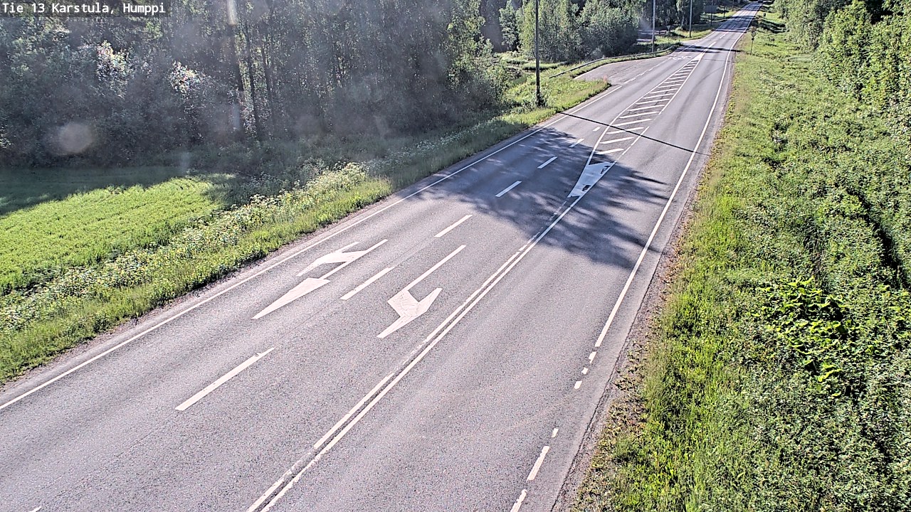 Weather Camera Image Road 13 Karstula, Humppi, Karstula, Keski-Suomi