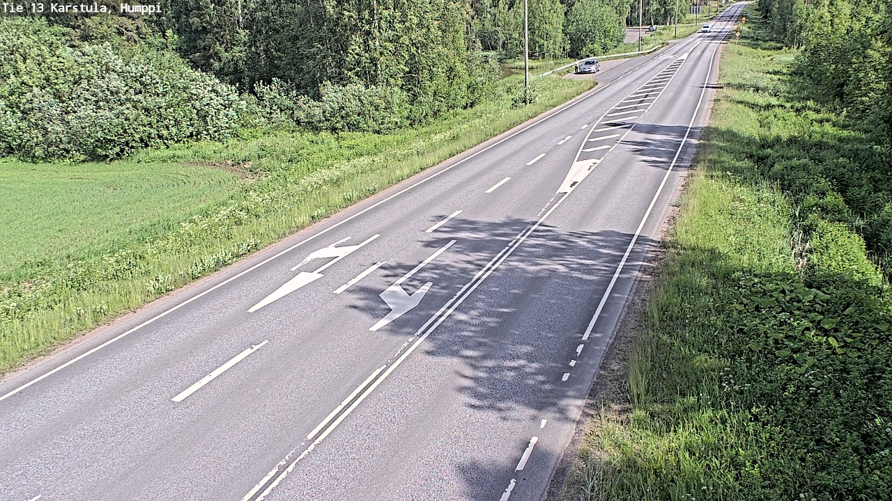 Weather Camera Image Road 13 Karstula, Humppi, Karstula, Keski-Suomi