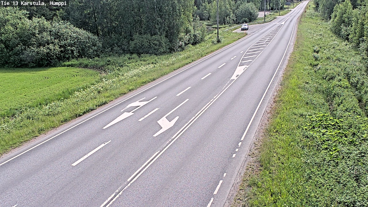 Weather Camera Image Road 13 Karstula, Humppi, Karstula, Keski-Suomi