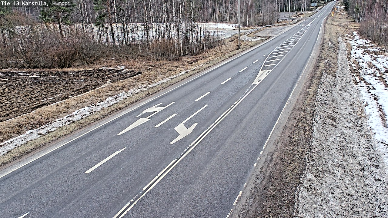 Weather Camera Image Road 13 Karstula, Humppi, Karstula, Keski-Suomi