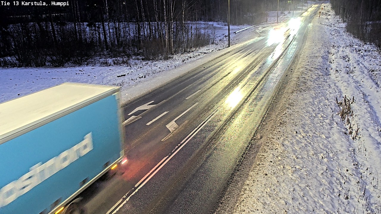 Weather Camera Image Road 13 Karstula, Humppi, Karstula, Keski-Suomi