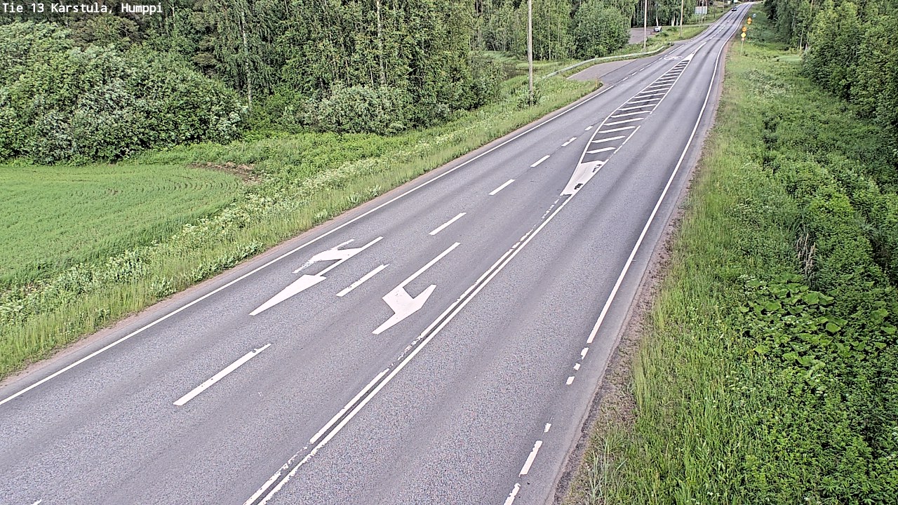 Weather Camera Image Road 13 Karstula, Humppi, Karstula, Keski-Suomi
