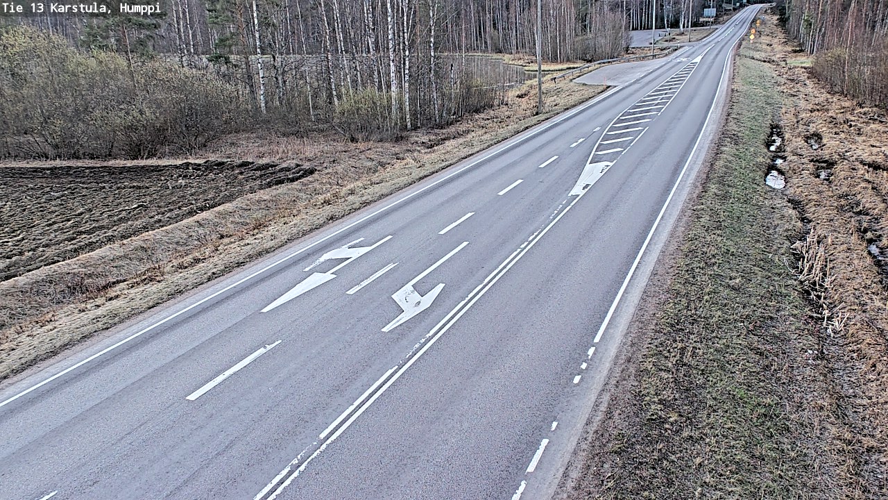 Weather Camera Image Väg 13 Karstula, Humppi, Karstula, Keski-Suomi