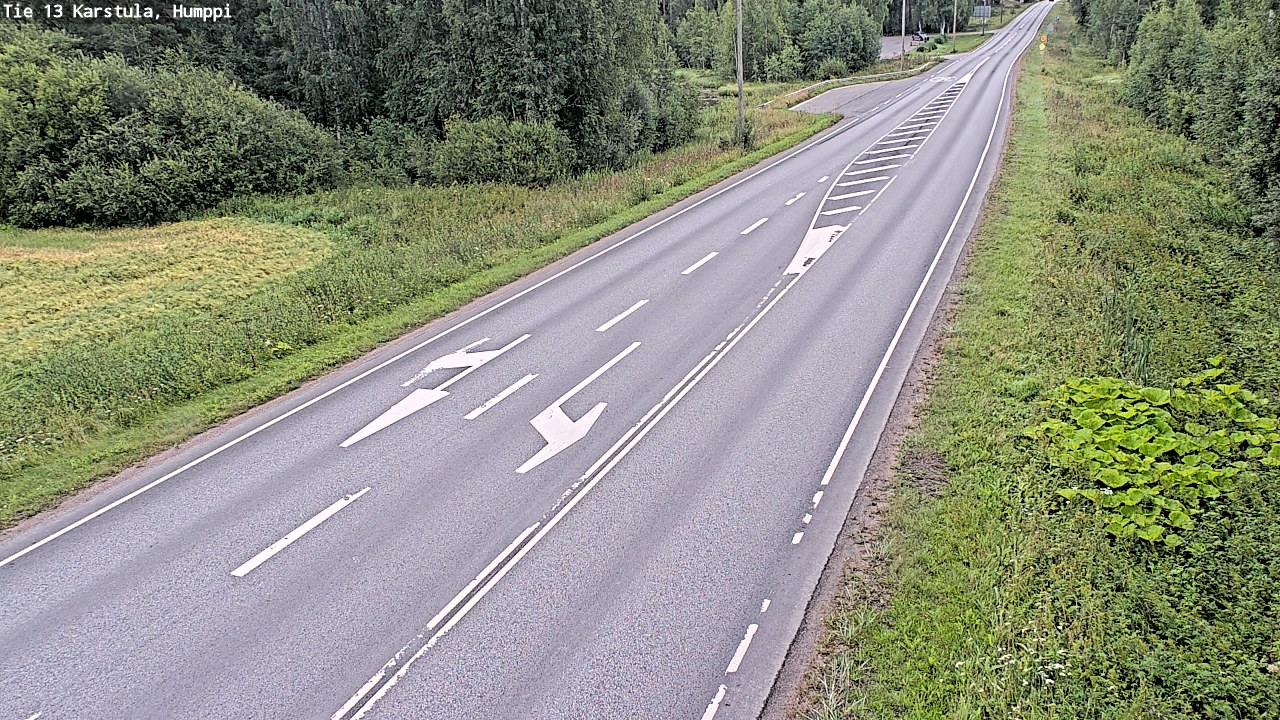 Weather Camera Image Road 13 Karstula, Humppi, Karstula, Keski-Suomi