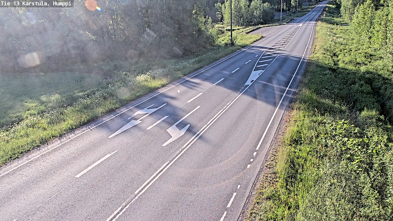 Weather Camera Image Road 13 Karstula, Humppi, Karstula, Keski-Suomi