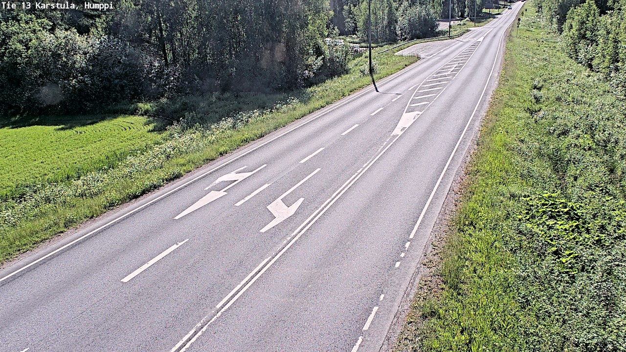 Weather Camera Image Road 13 Karstula, Humppi, Karstula, Keski-Suomi